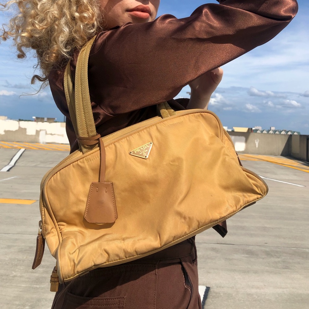 Vintage Prada Nylon Shoulder Bag